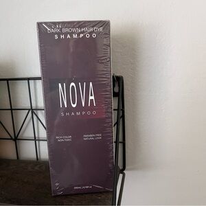Nova Dark Brown Hair Dye Shampoo